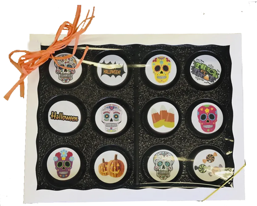 Halloween Themed Chocolate Covered Oreos