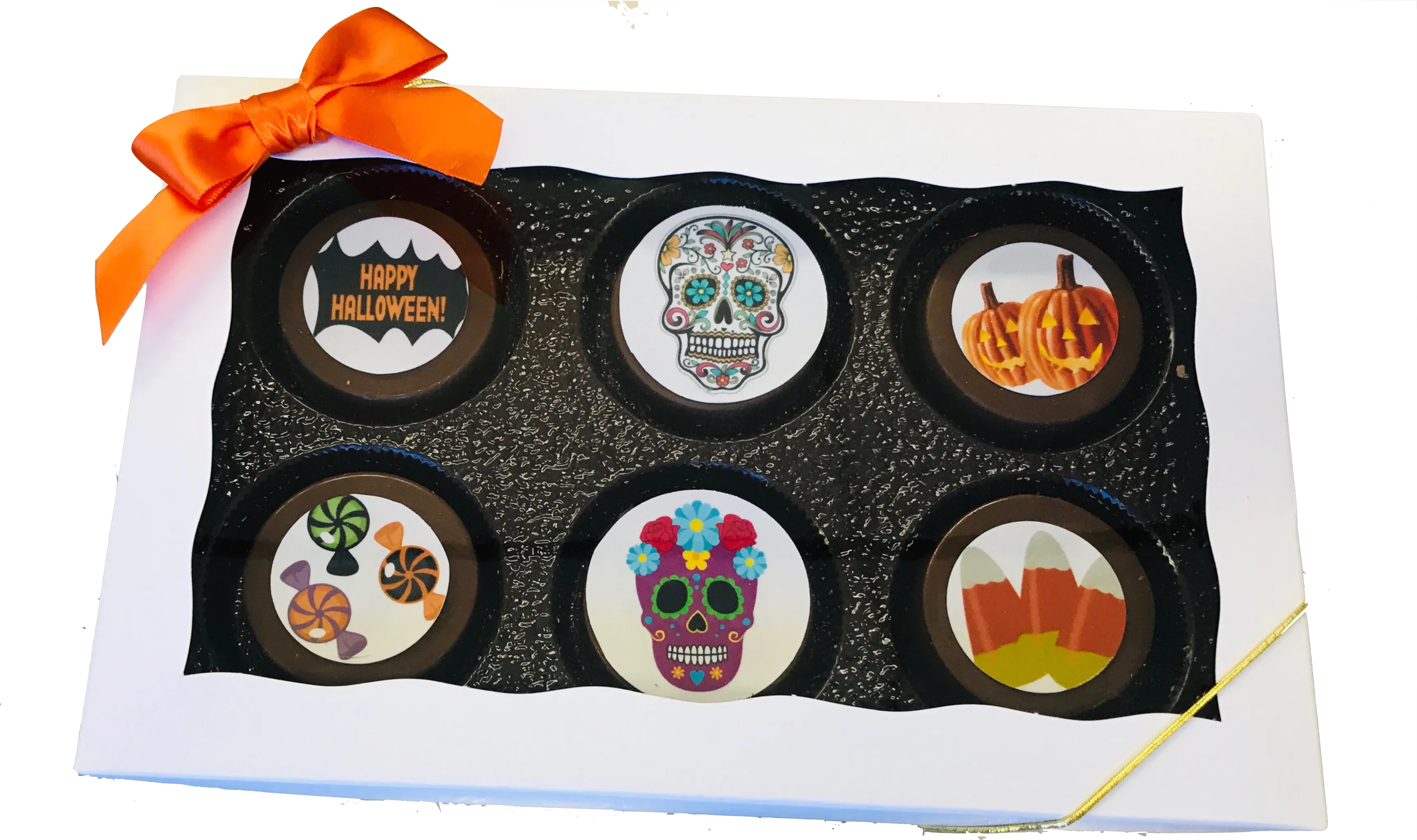 Halloween Themed Chocolate Covered Oreos