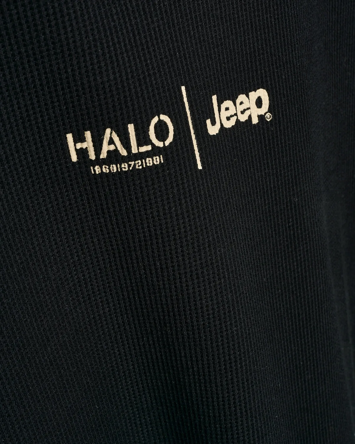 HALO Jeep Boxy Waffle - Black