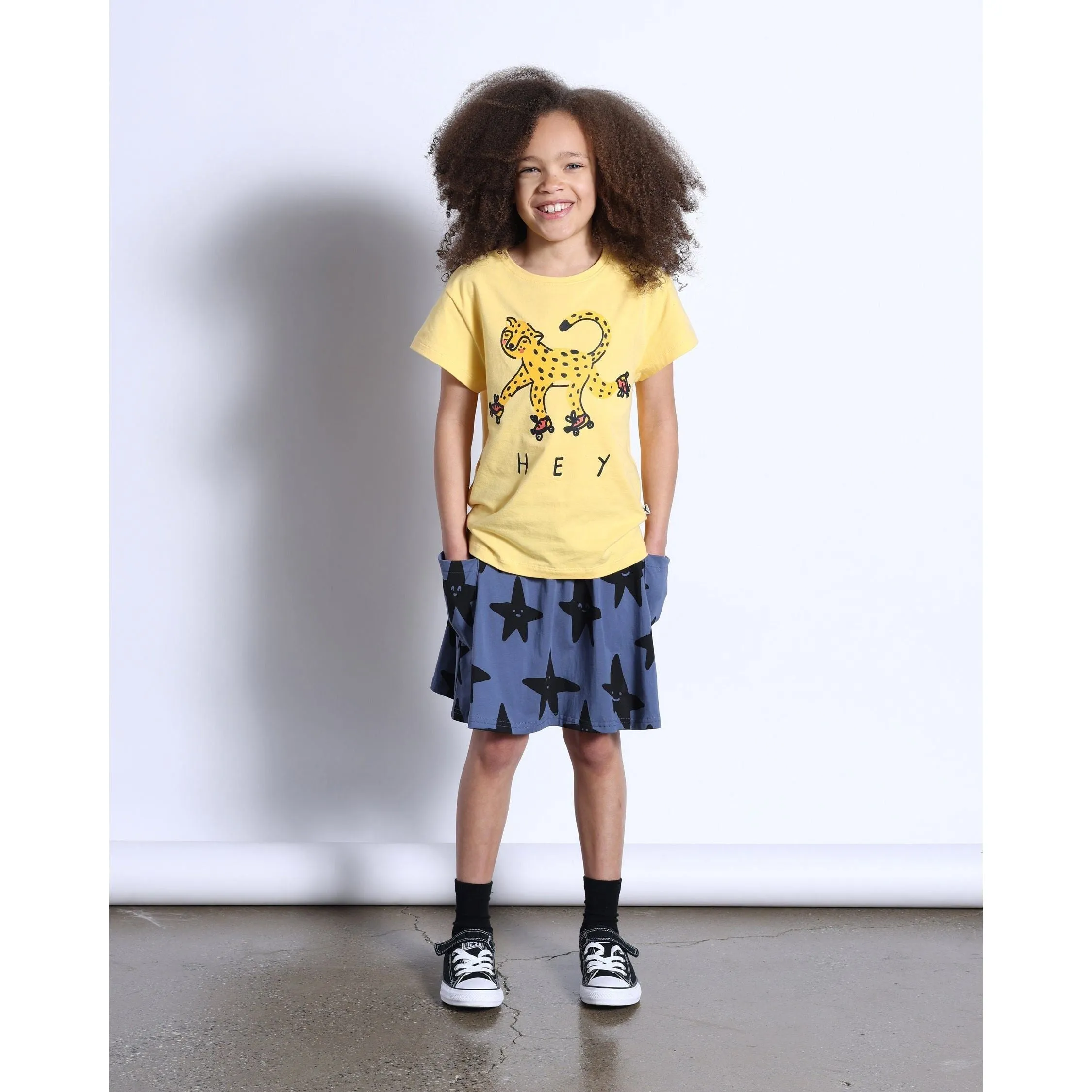 Happy Stars Skirt- Midnight