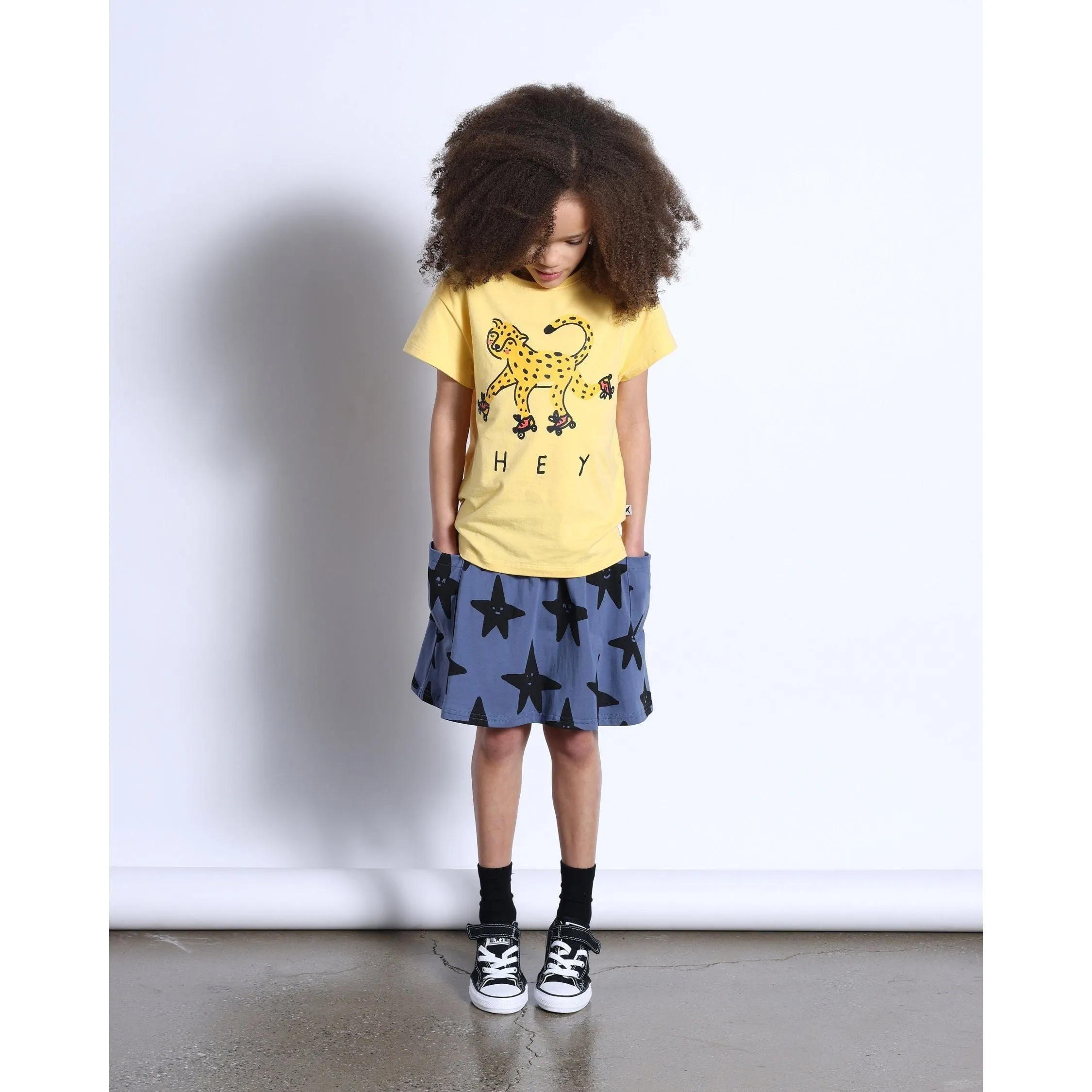 Happy Stars Skirt- Midnight