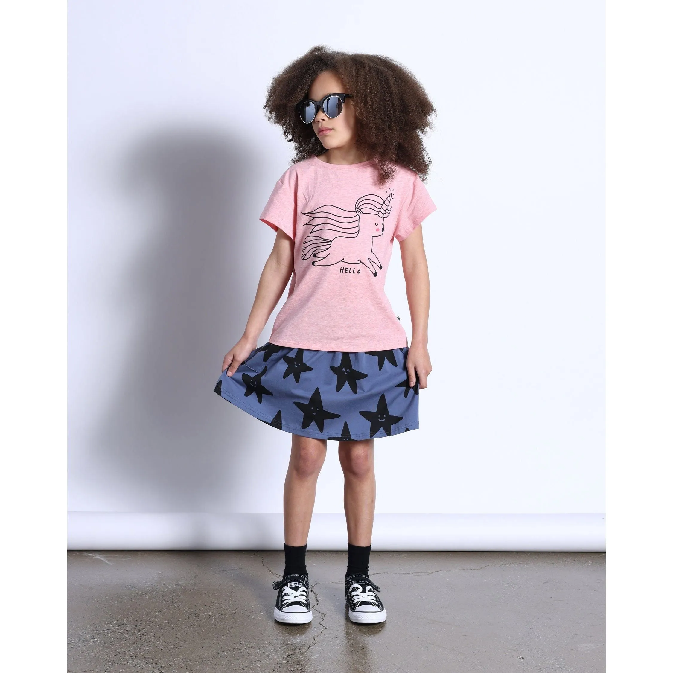 Happy Stars Skirt- Midnight