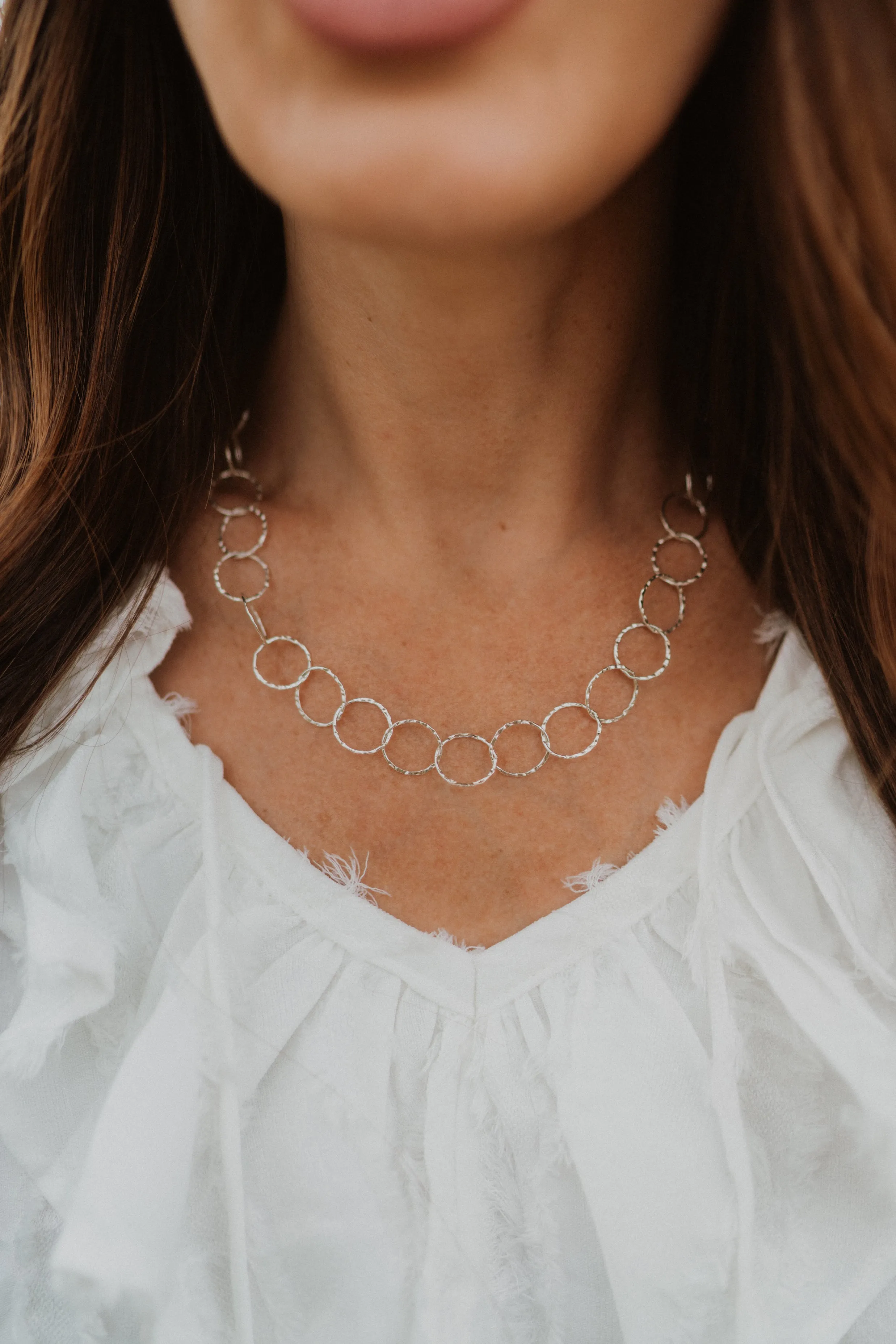 Hayden Necklace | Silver
