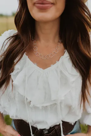 Hayden Necklace | Silver