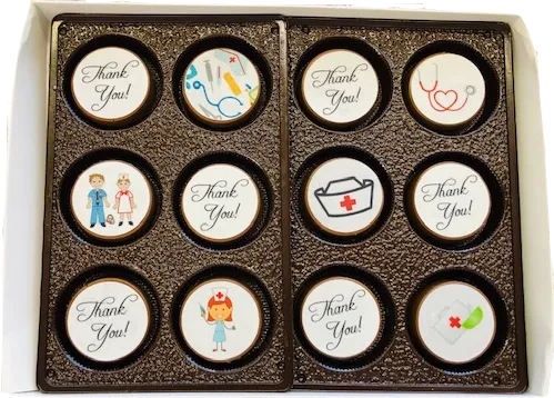 Healthcare Worker Thank You Chocolate Covered Oreos