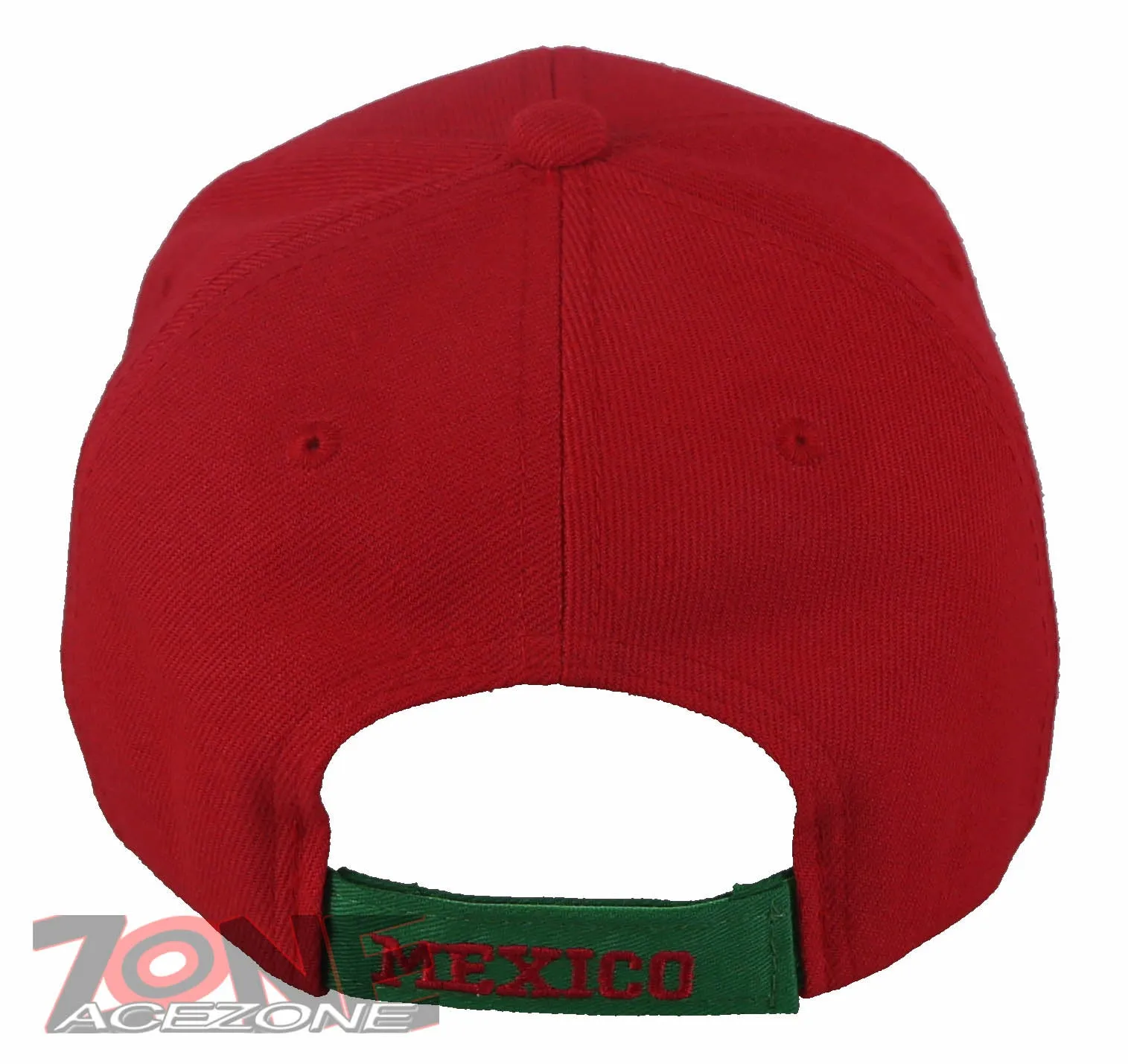 HECHO EN MEXICO MEXICAN EAGLE BASEBALL CAP HAT RED