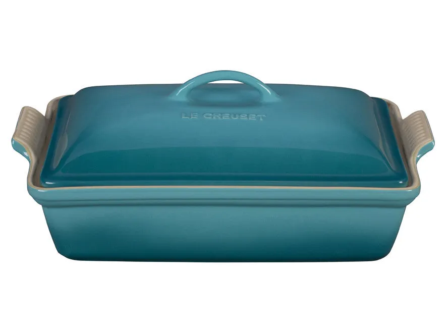 Heritage Covered Rect Casserole Caribbean