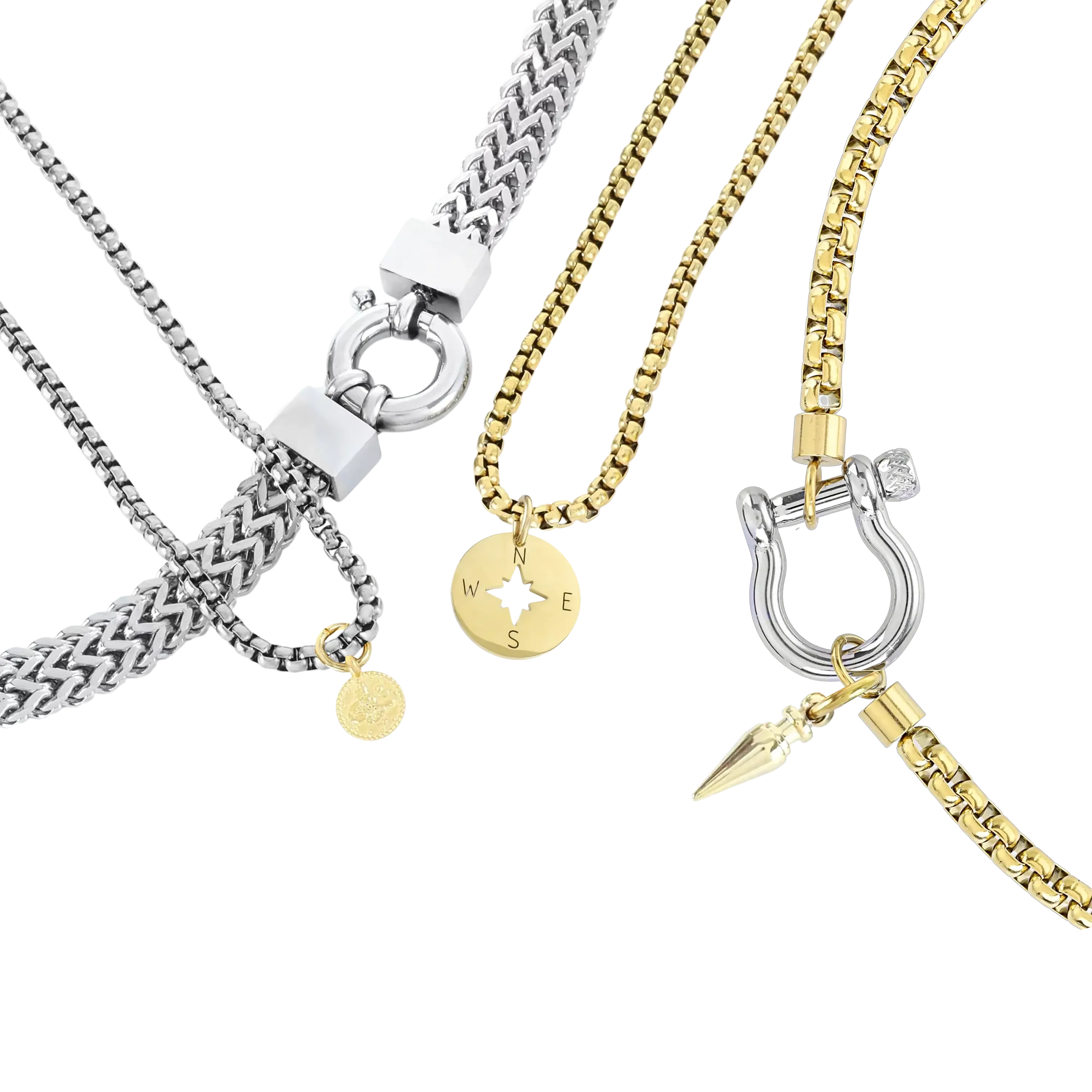 HERRADURA LAYERED NECKLACE SET