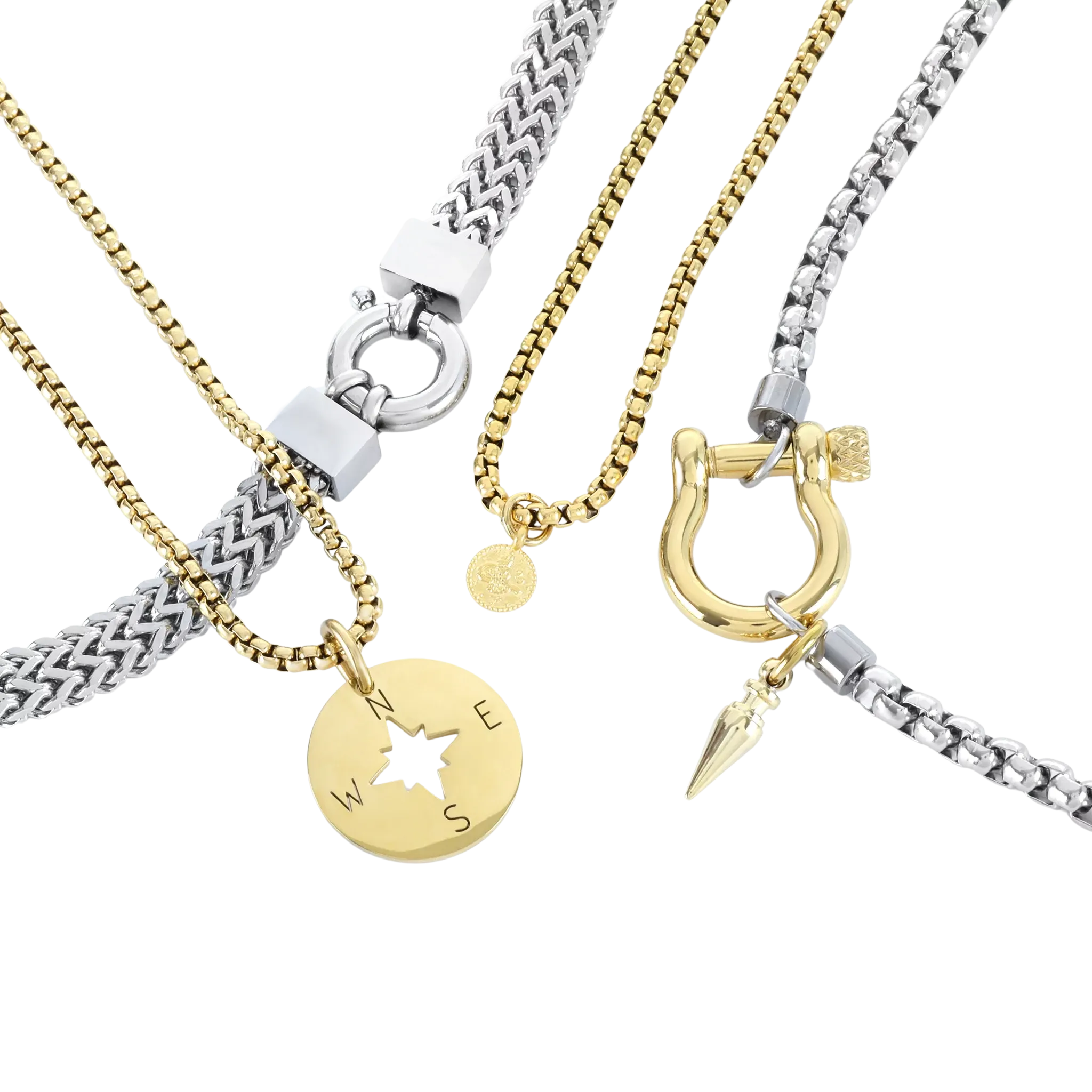 HERRADURA LAYERED NECKLACE SET