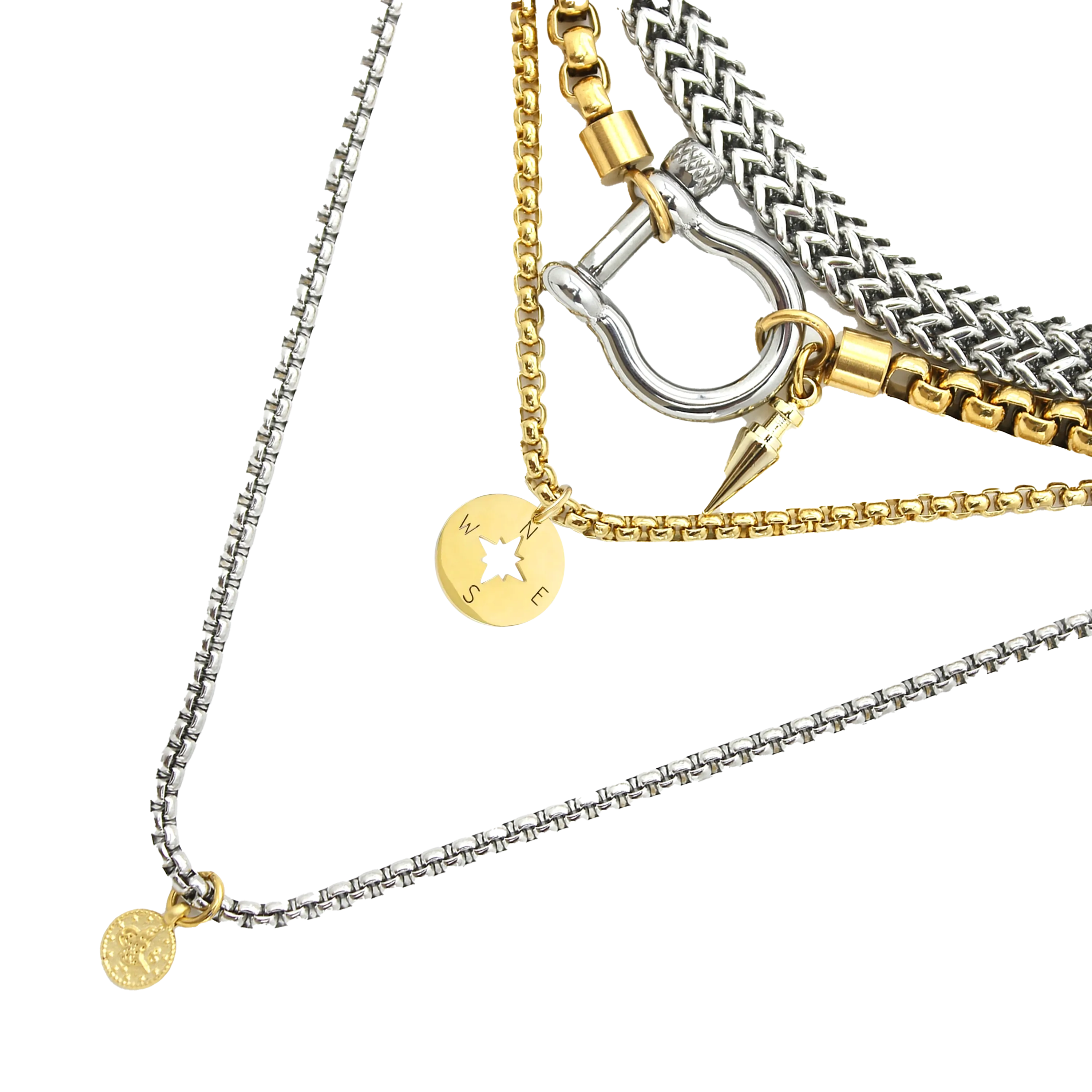 HERRADURA LAYERED NECKLACE SET