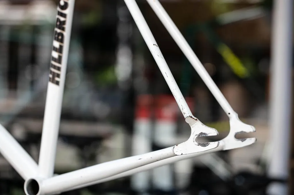 Hillbrick Track Frame (Used) - Pearl White - 57cm