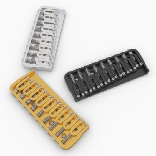Hipshot 9 String Fixed Guitar Bridge