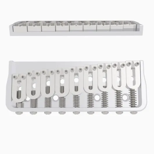 Hipshot 9 String Fixed Guitar Bridge