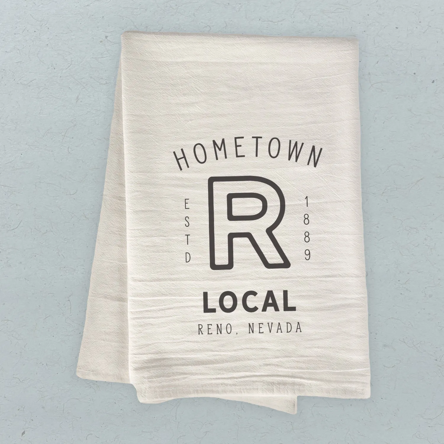 Hometown Custom - Cotton Tea Towel