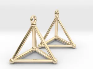 Hypersimplex Earrings (Metal)