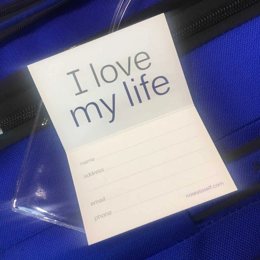 I am a great mo'™   I am relaxed™ luggage tag