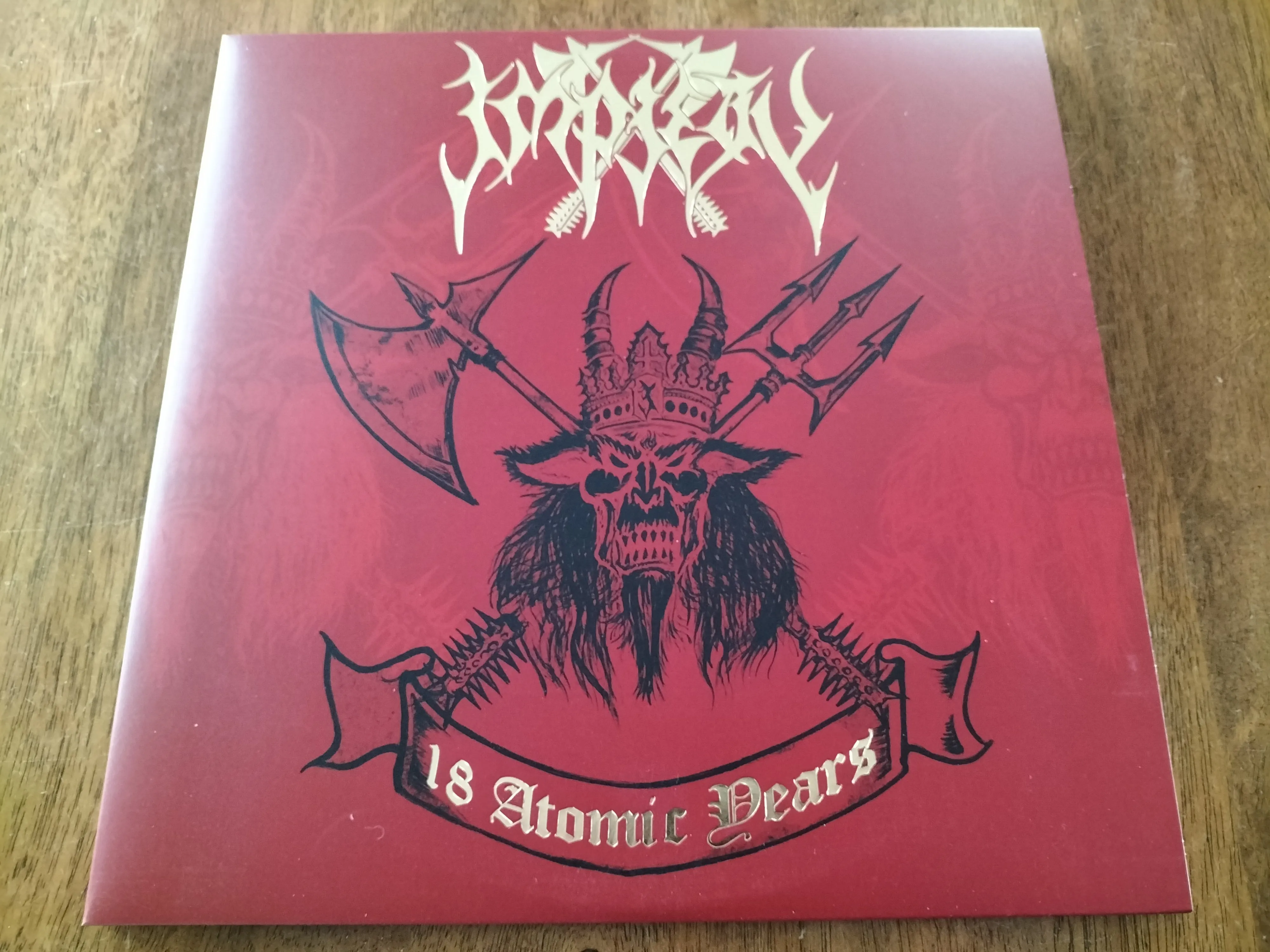 IMPIETY - 2008 - 18 Atomic Years Satanniversary LP PD