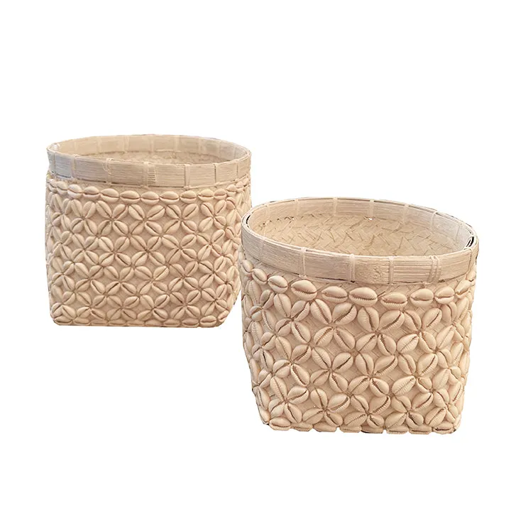 Indonesian Beaded Planters