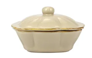 Italian Bakers Square Covered Casserole Cappuccino
