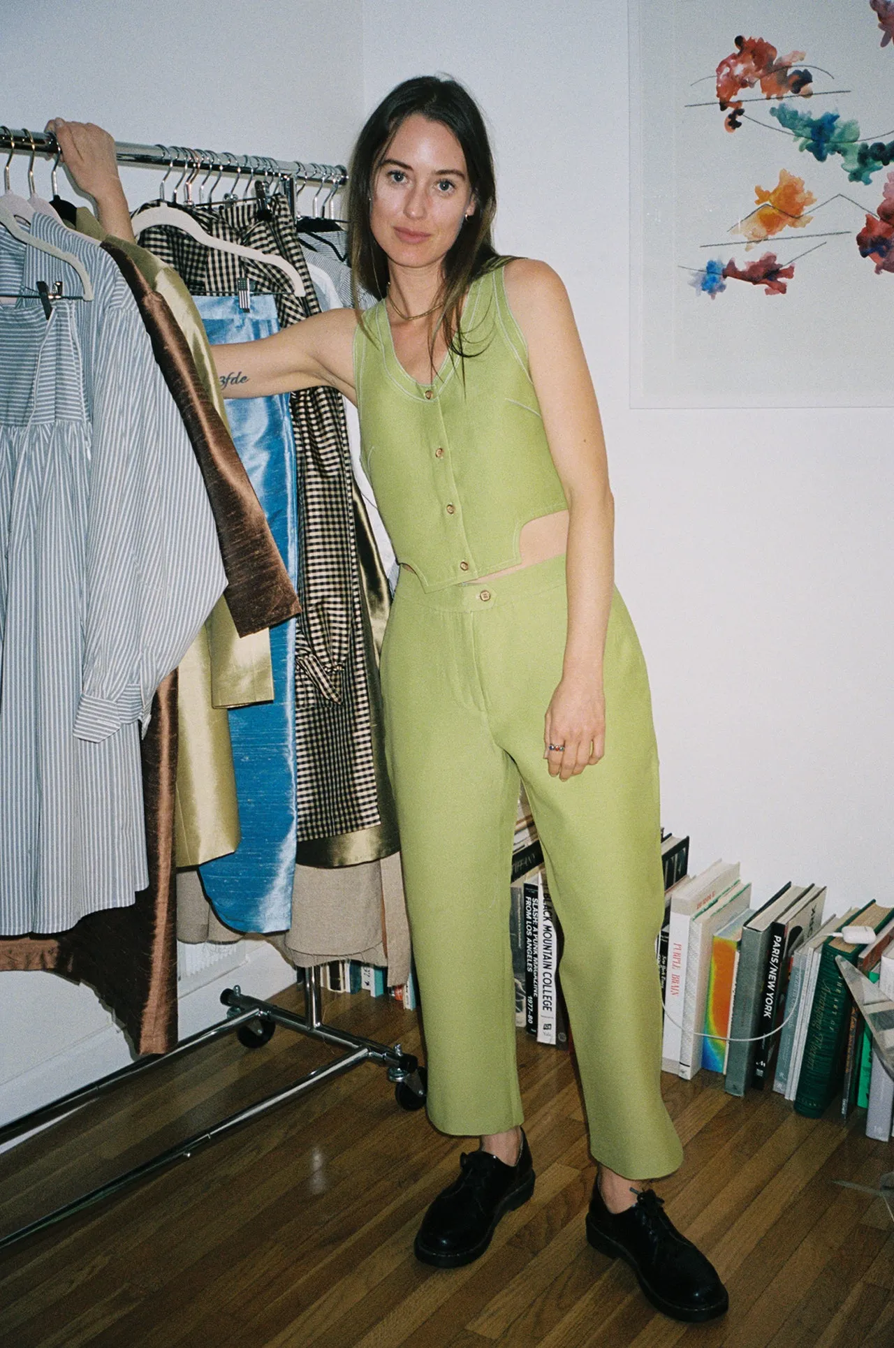 Jaffe Top — Chartreuse