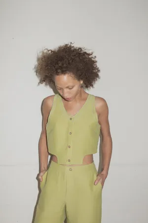 Jaffe Top — Chartreuse