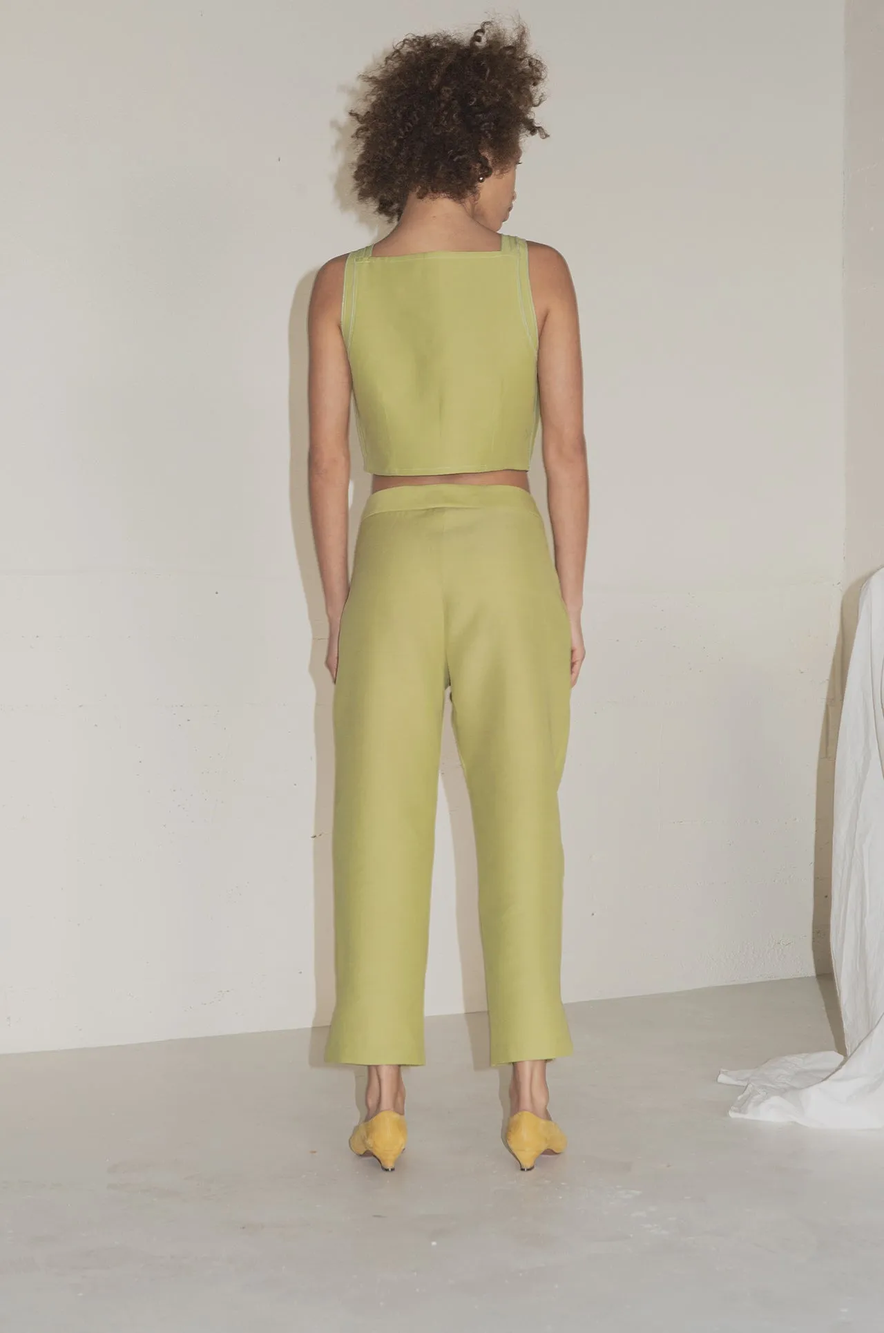 Jaffe Top — Chartreuse