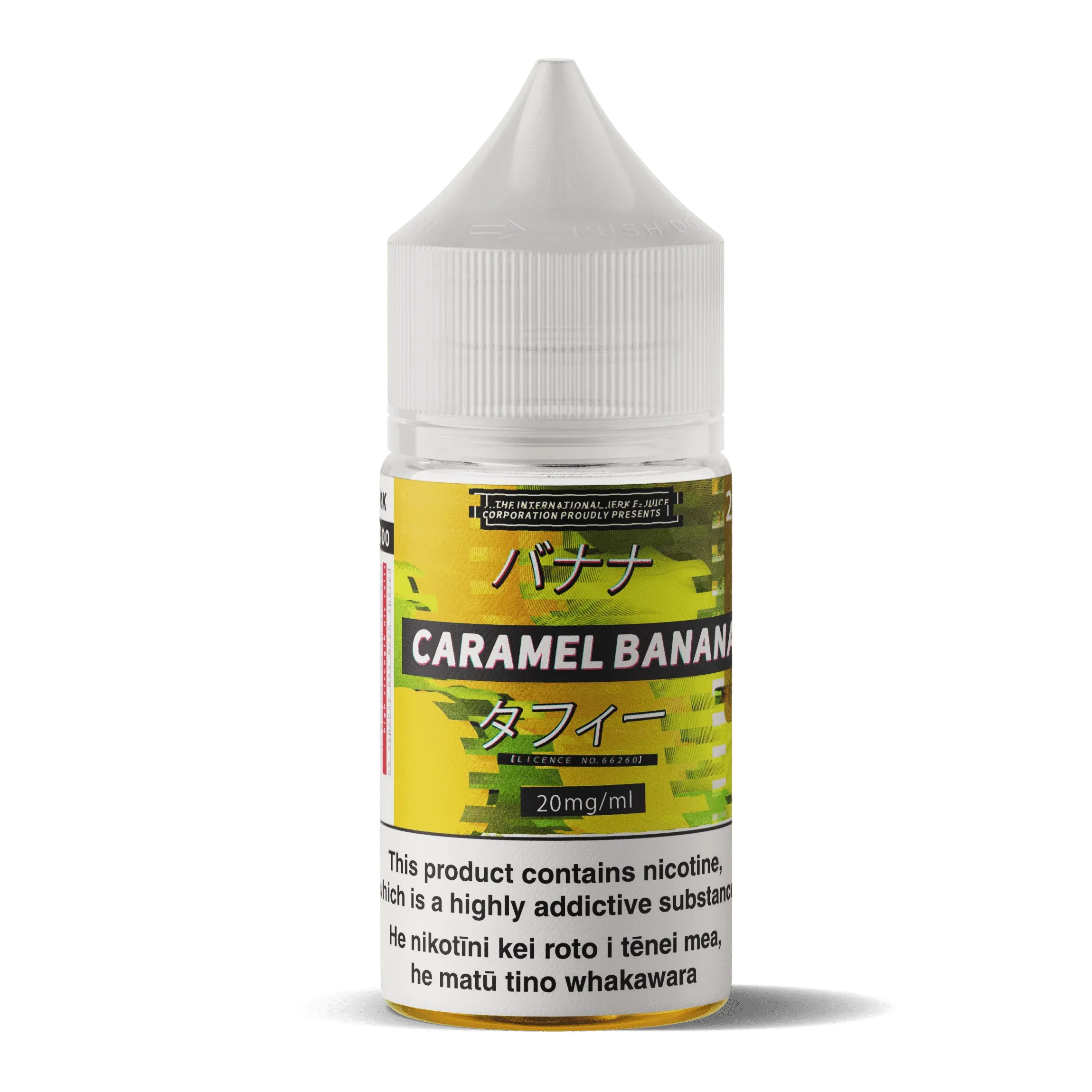 Jerk - Caramel Banana - Nicotine Salt - 30ml