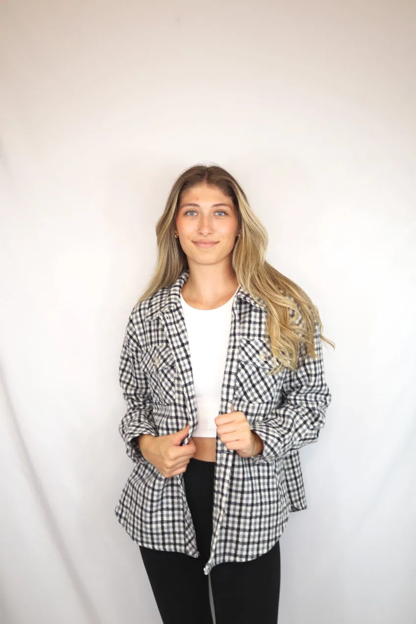 Jordyn Plaid Shacket