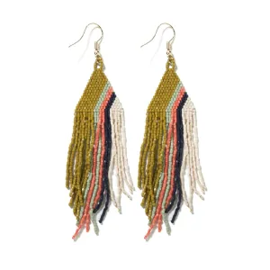 Josie Angled Fringe Earrings