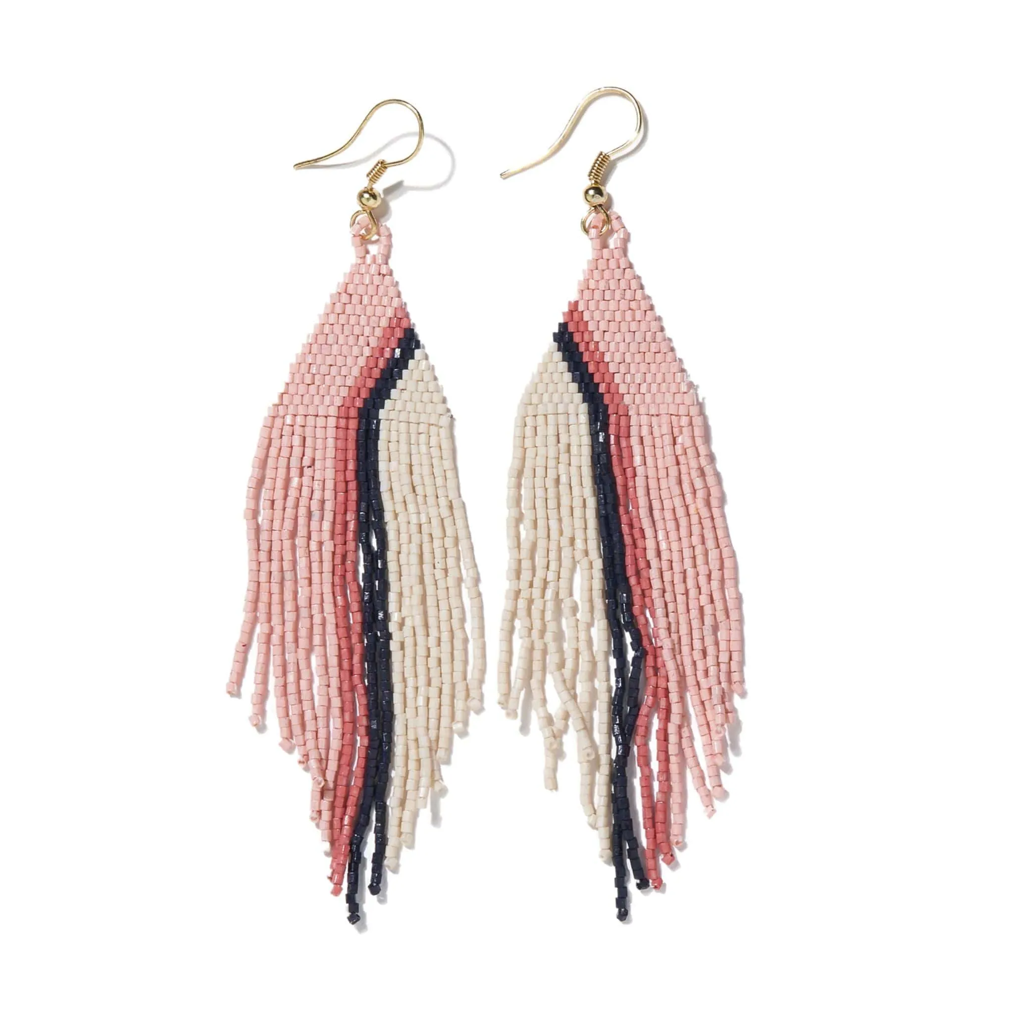 Josie Angled Fringe Earrings