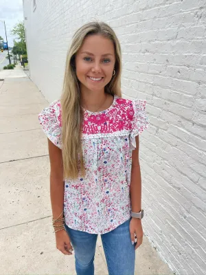 JULIA JAMES BRANDI TOP