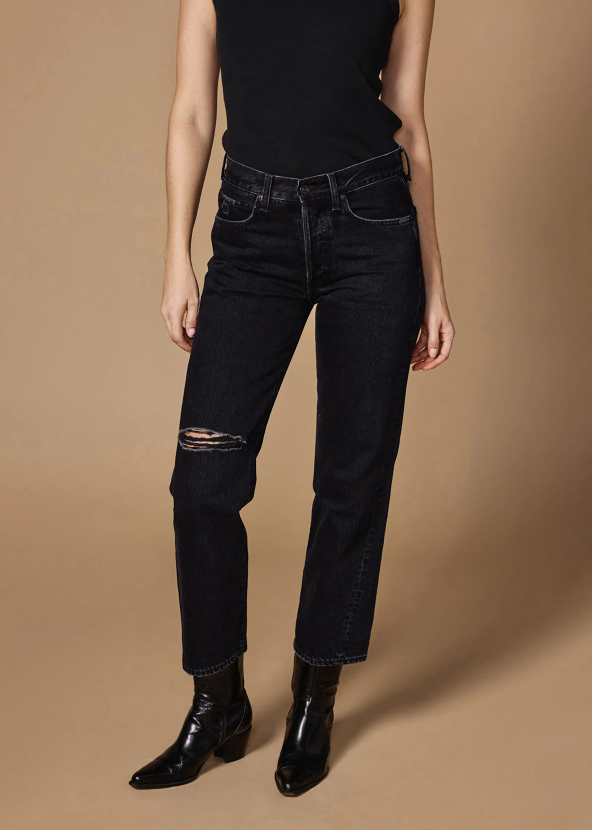 Kali Relaxed Straight Ankle || Secret
