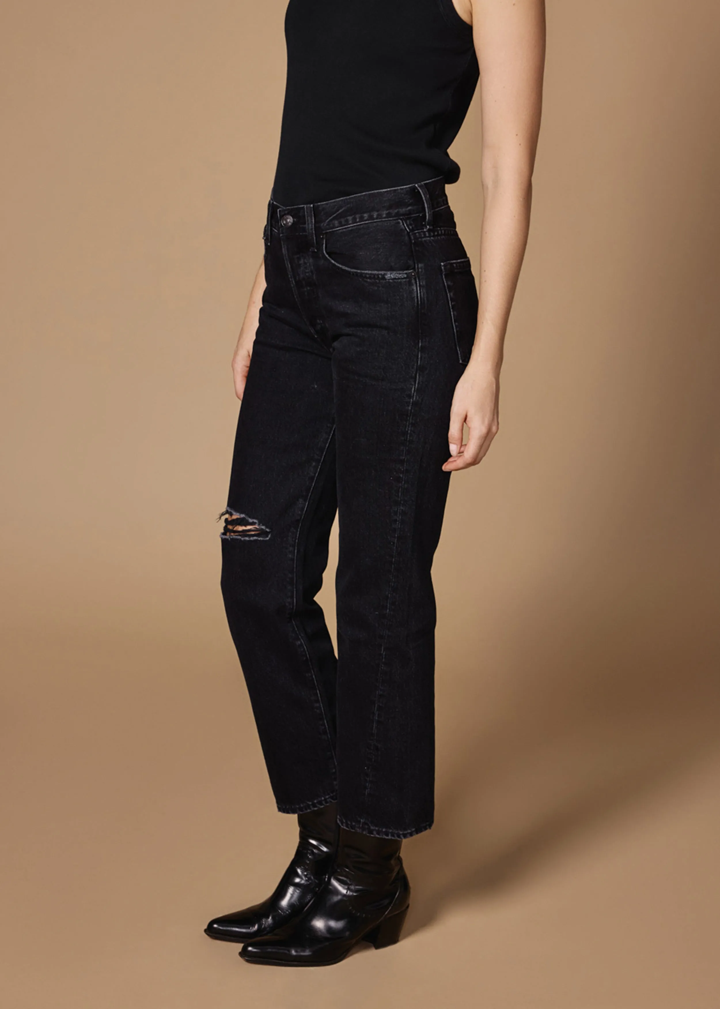 Kali Relaxed Straight Ankle || Secret