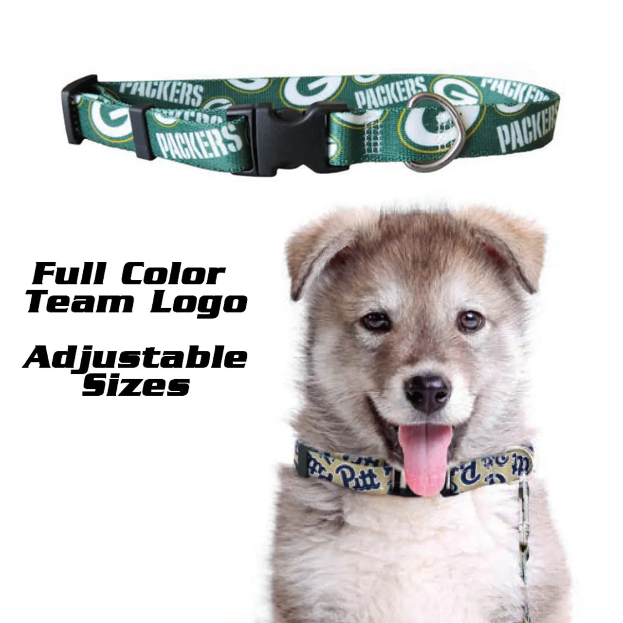 Kansas City Chiefs Pet Collar Size L