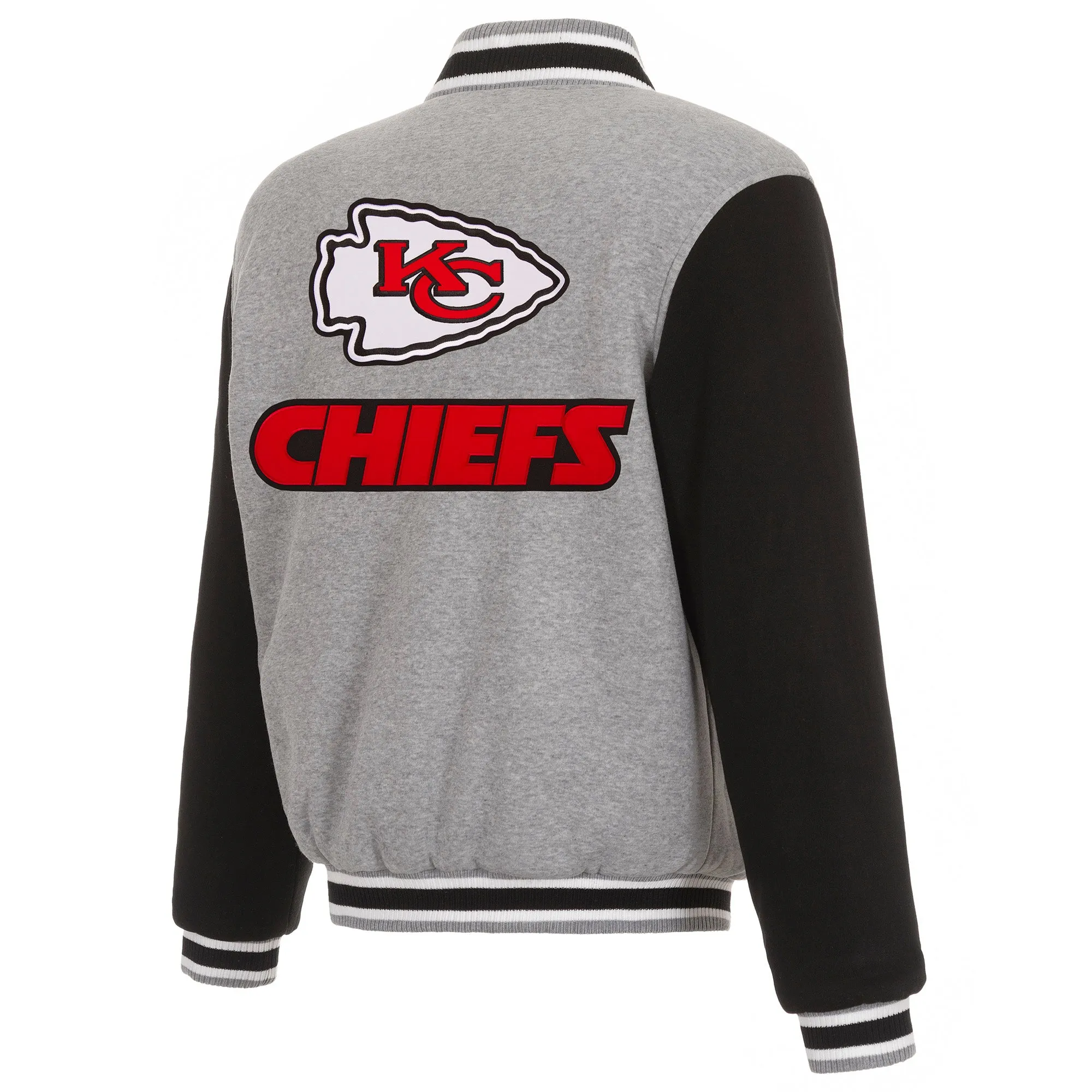 Kansas City Chiefs Reversible Two-Tone Fleece Jacket