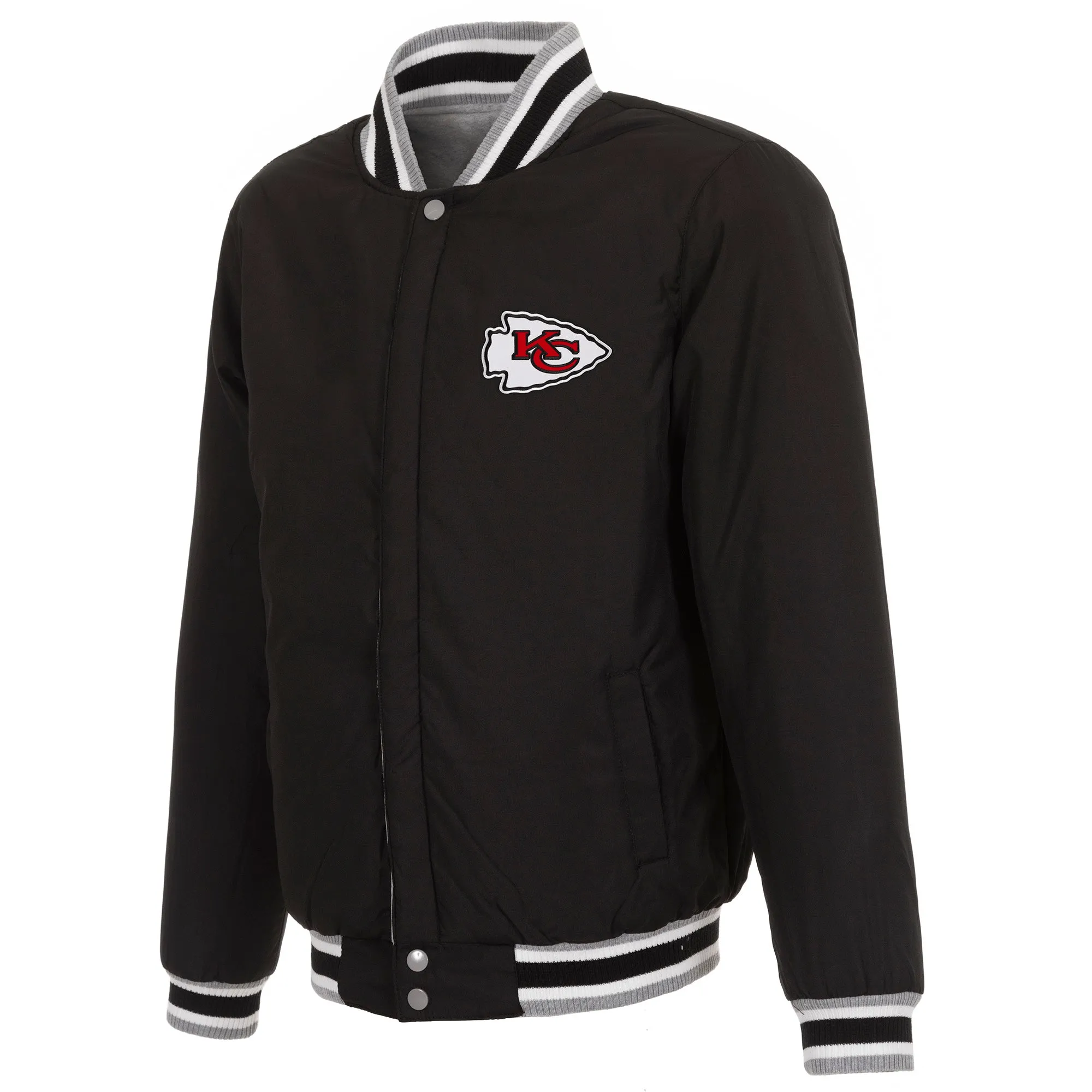 Kansas City Chiefs Reversible Two-Tone Fleece Jacket