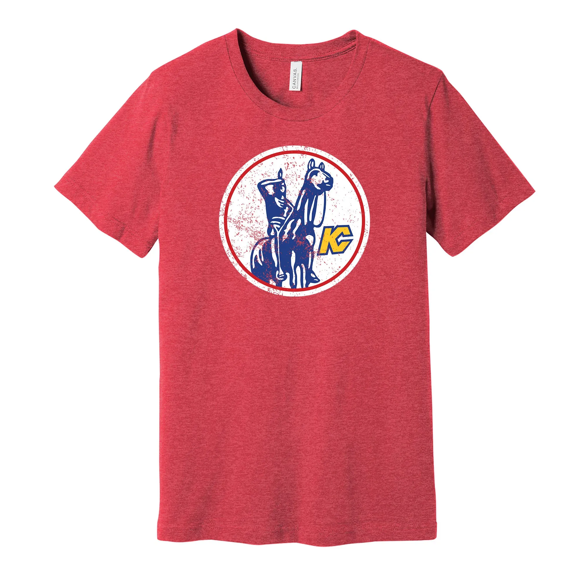 Kansas City Scouts Distressed Logo Shirt - Defunct Hockey Team - Celebrate Missouri Heritage and History - Hyper Than Hype