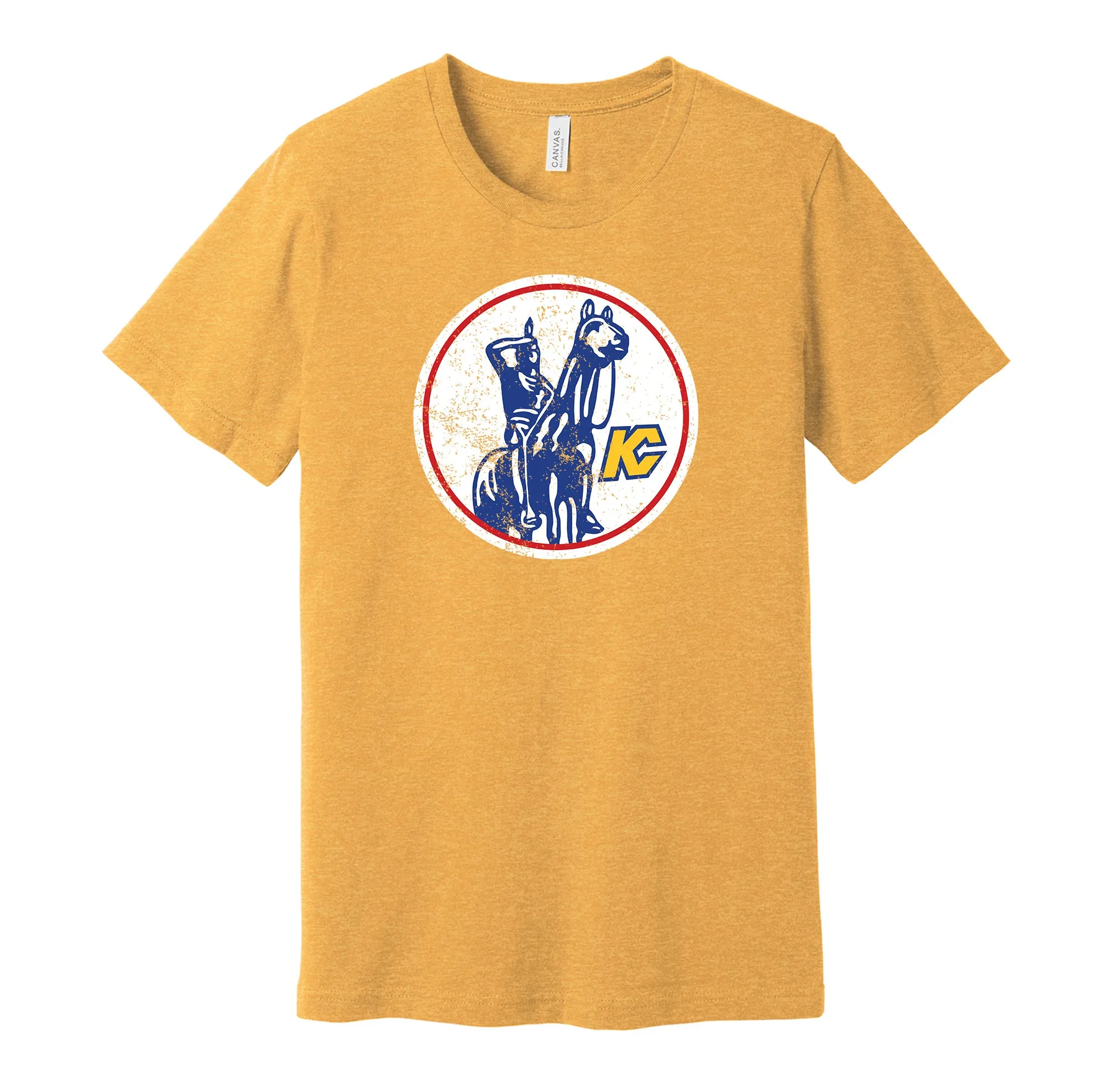 Kansas City Scouts Distressed Logo Shirt - Defunct Hockey Team - Celebrate Missouri Heritage and History - Hyper Than Hype