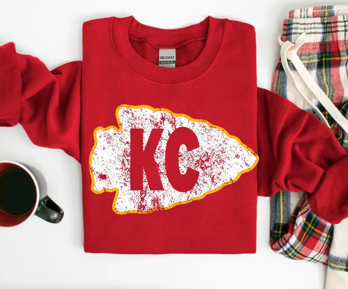 KC Knockout Distressed Arrowhead