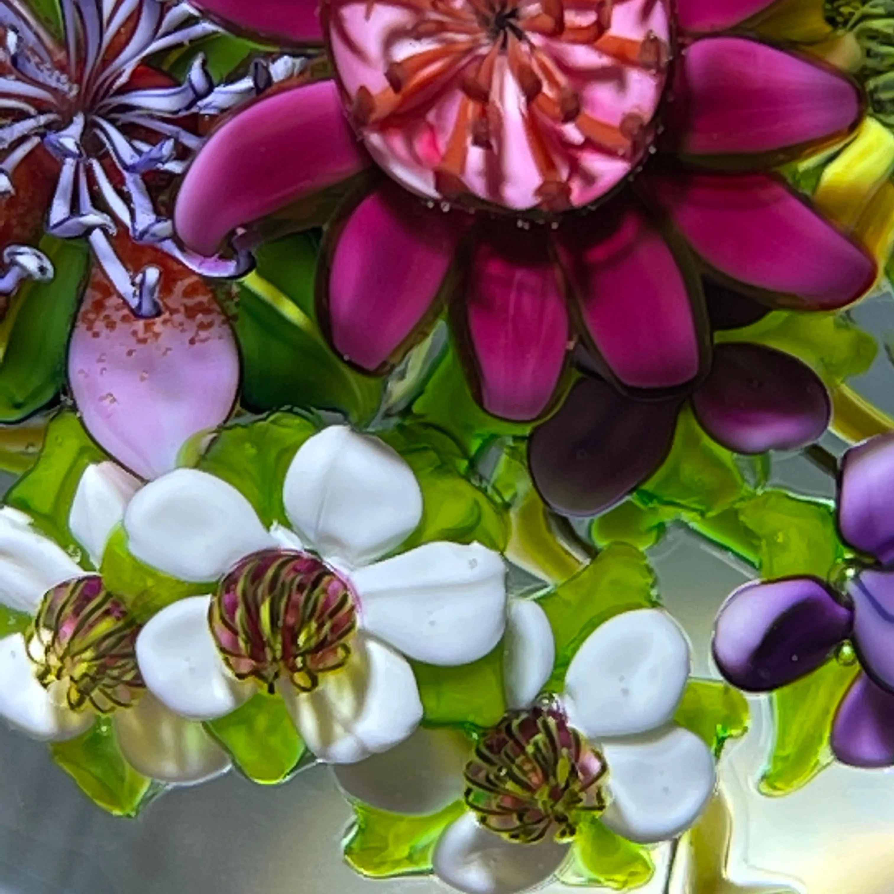 Ken Rosenfeld 2020 Flamework Medium Flower Bouquet