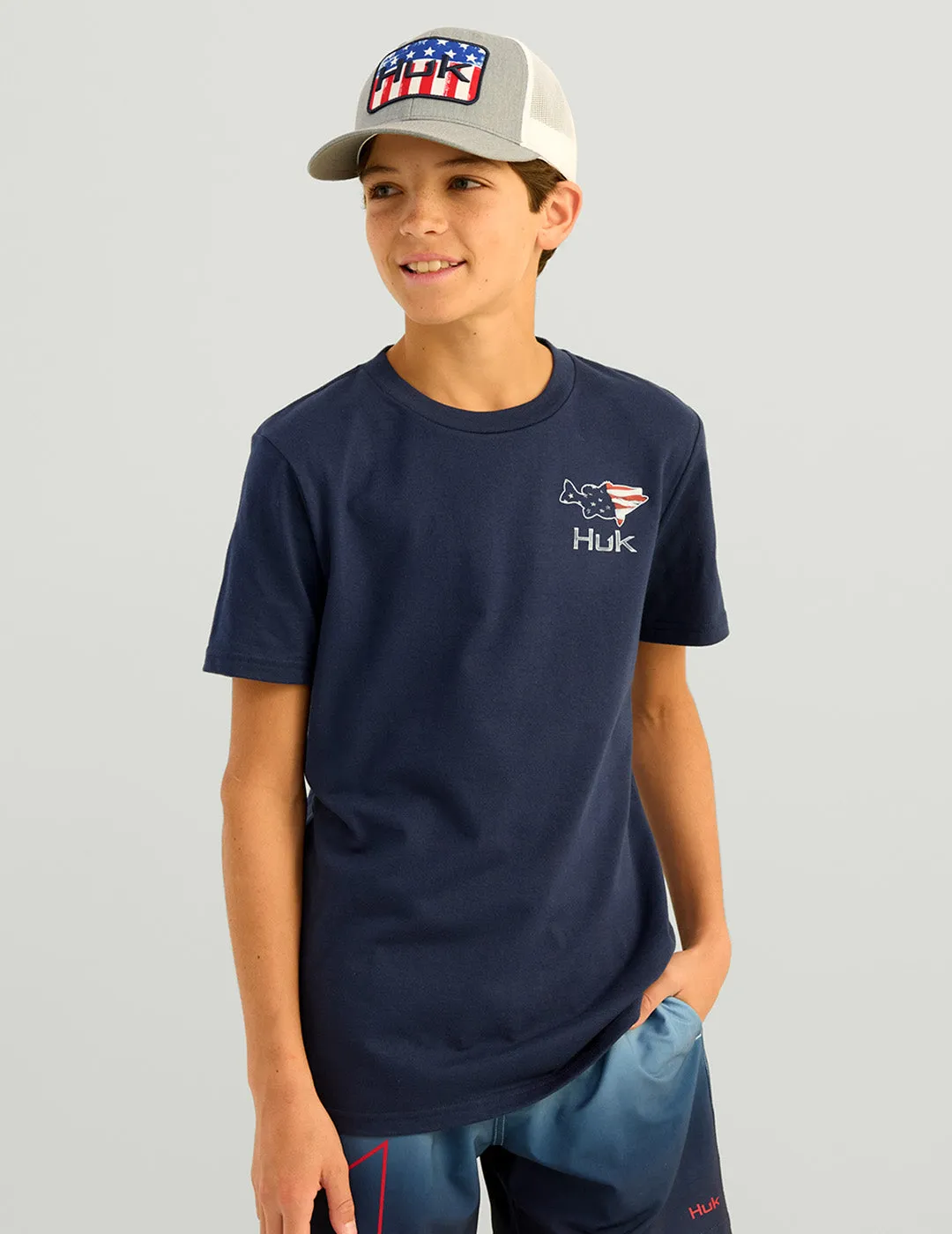 Kids Fish Huk Tee