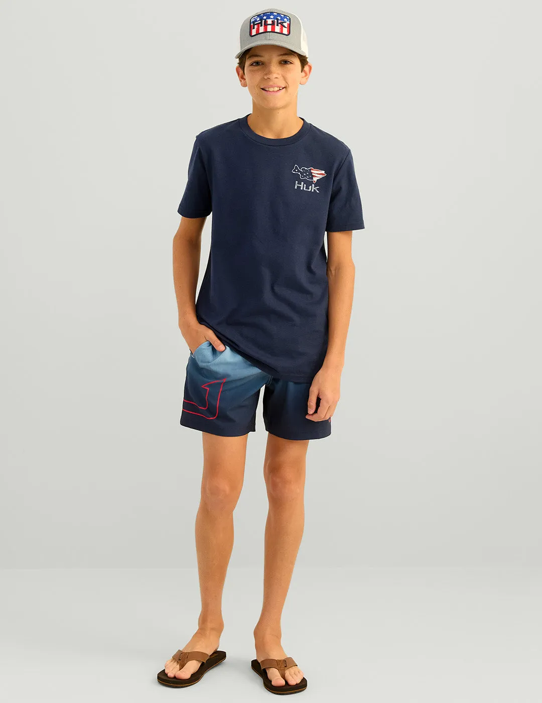 Kids Fish Huk Tee