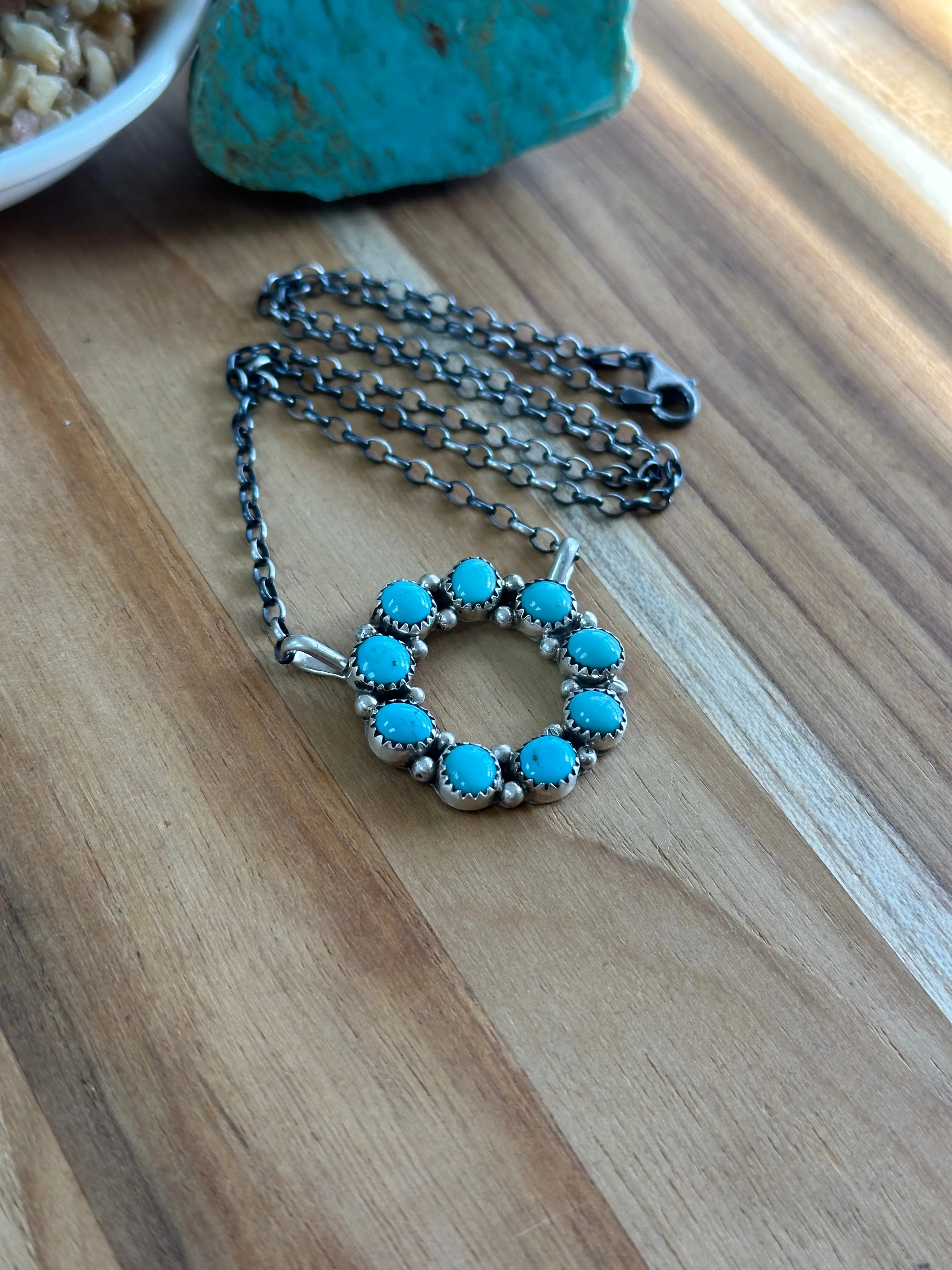 Kingman Cluster Necklace