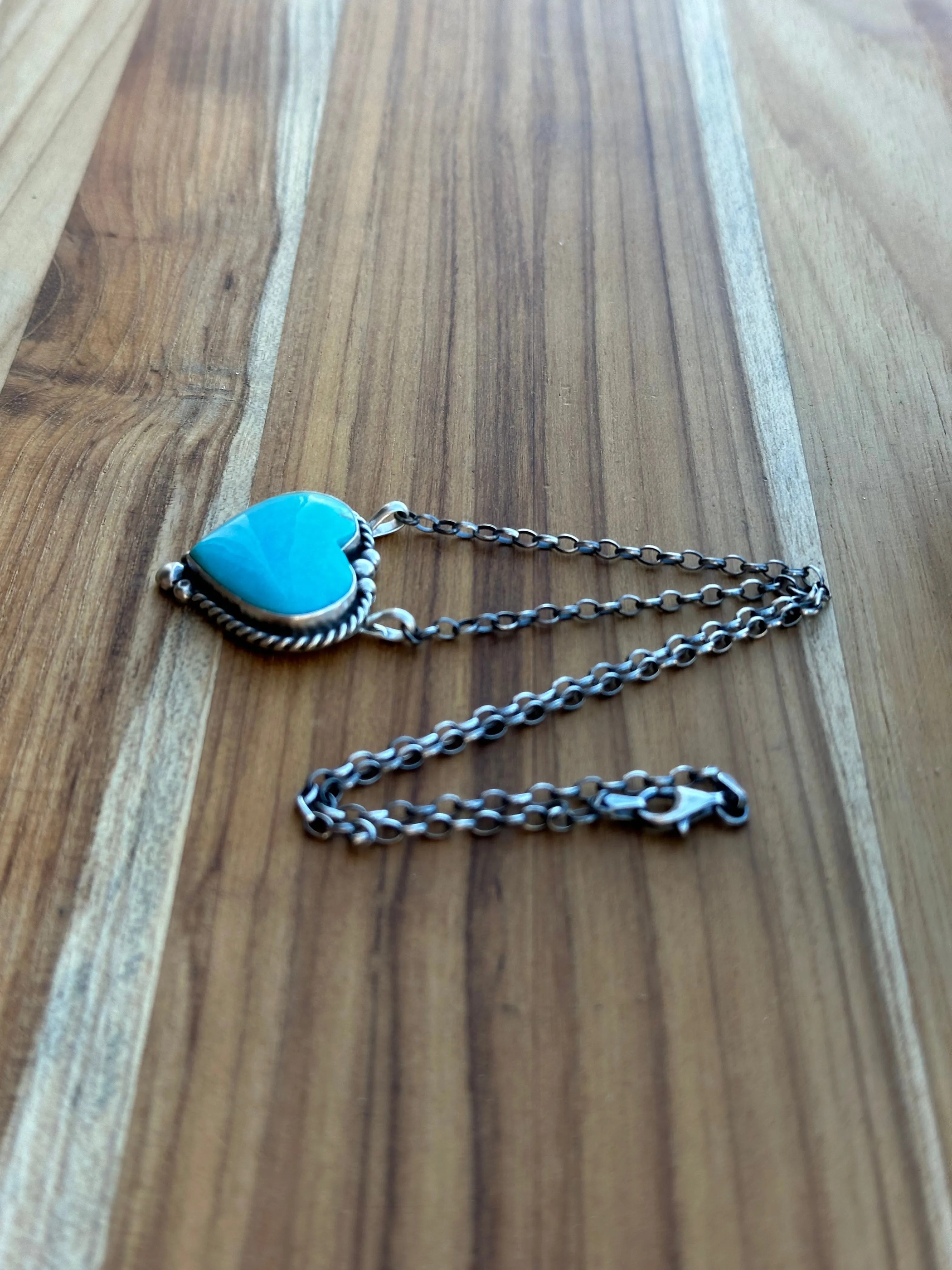 Kingman Heart Necklace