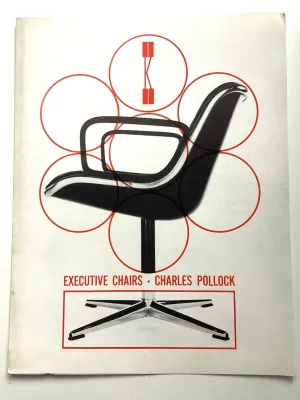 Knoll flier Executive Chair by Charles Pollack