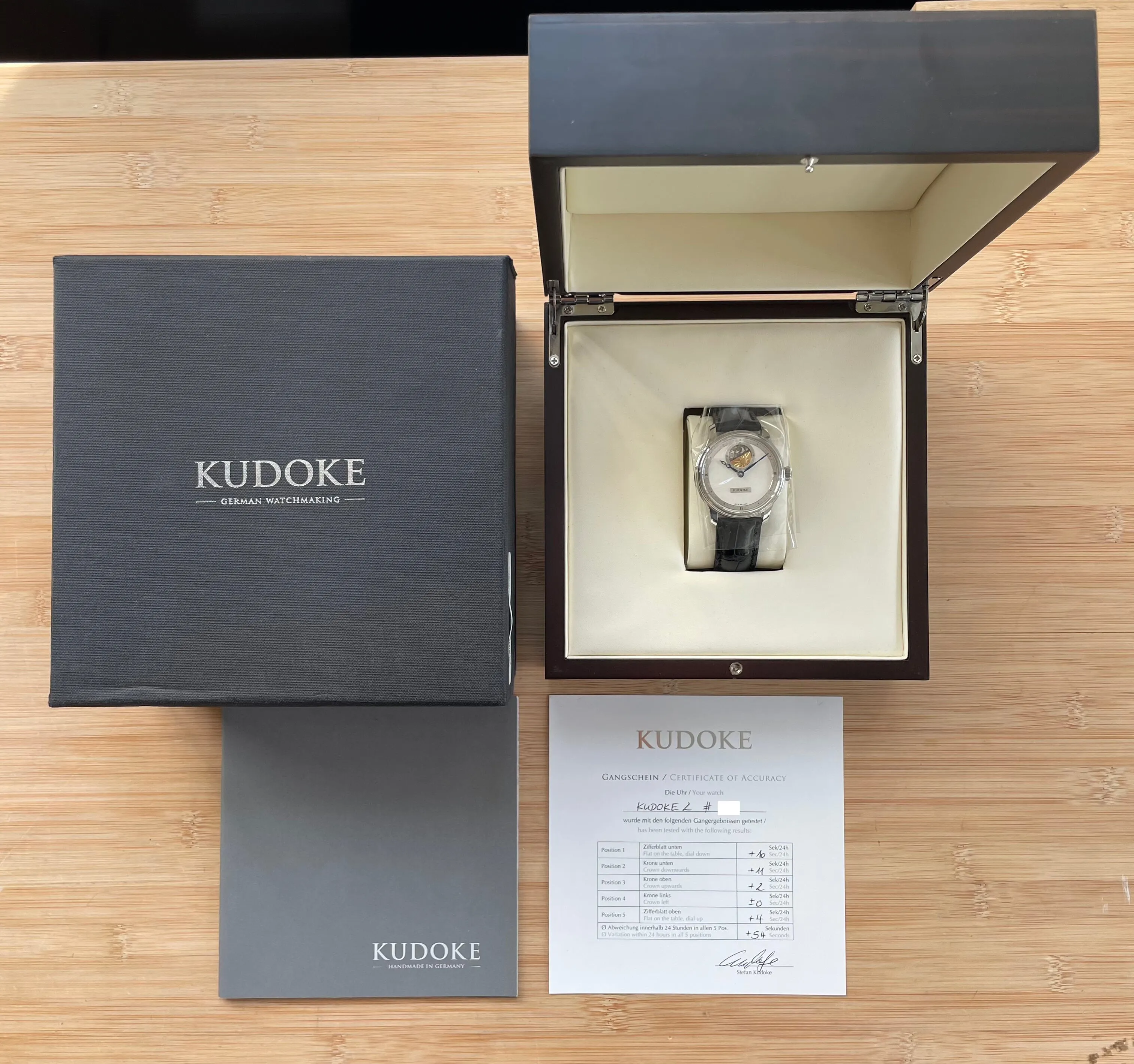 Kudoke 2, Steel/White