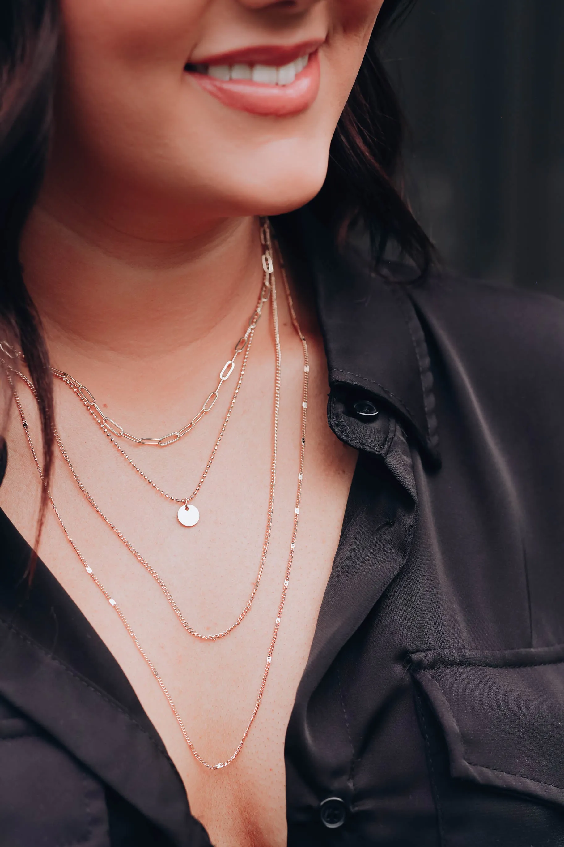 Landau Layered Necklace