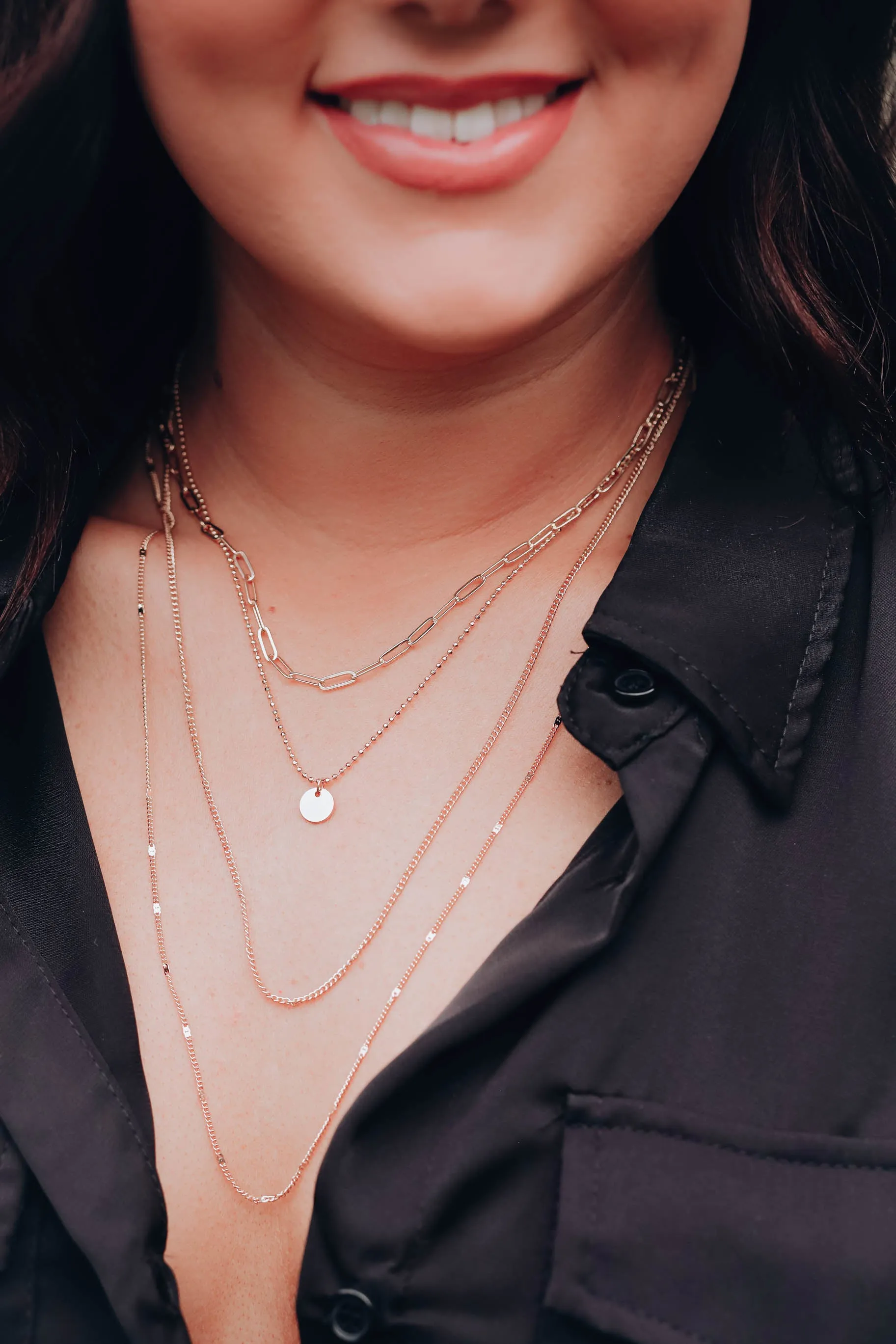 Landau Layered Necklace