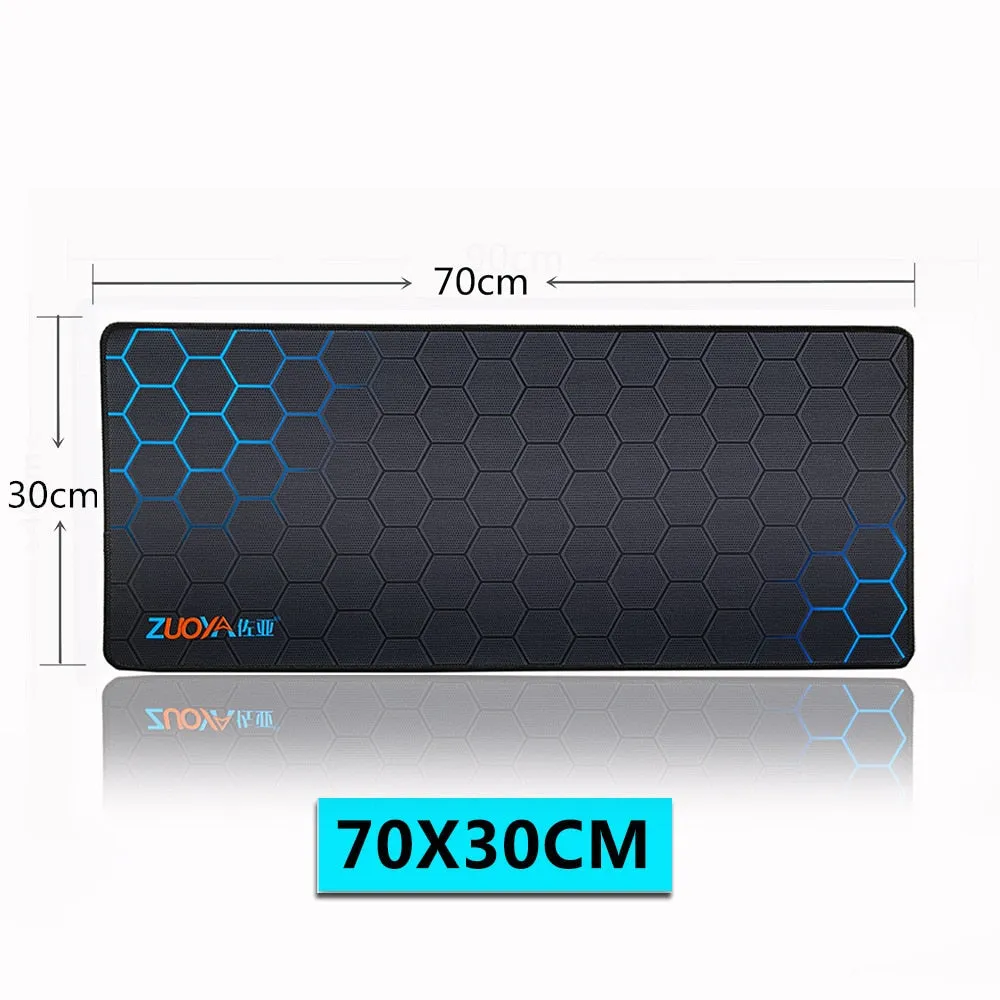 Large Gaming Anti slip Natural Rubber Locking Edge Mouse Pad