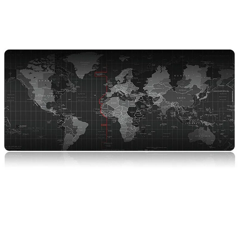 Large Gaming Anti slip Natural Rubber Locking Edge Mouse Pad